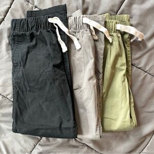 Bundle: 3 pairs of Cat & Jack Boys Pants- 7 Slim
